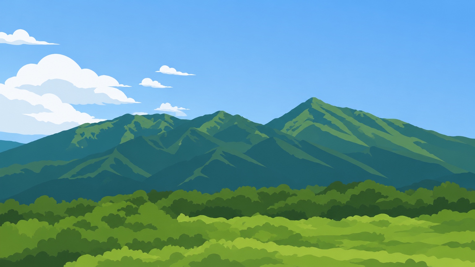 小川町の里山風景